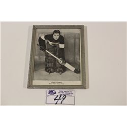 1934-35 CHARLIE CONACHER, LEADING SCORER FRAMED PHOTO