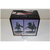 Image 2 : SLEEPY HOLLOW HEADLESS HORSEMAN RESIN DESKTOP STATUE, NEW IN BOX