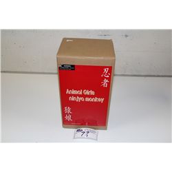 ANIMAL GIRLS NINJYA MONKEY FIGURE, NEW IN BOX