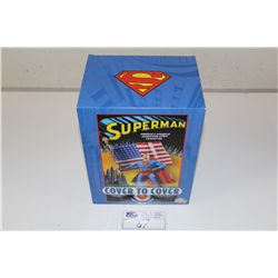 SUPERMAN COVER TO COVER STATUE, NEW IN BOX 1135/1700