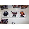 Image 2 : 3 TRANSFORMER PORCELAIN  BUST NEW IN BOX INCLUDING SOUNDWAVE 3023/5000, IRONHIDE 1860/4000 AND