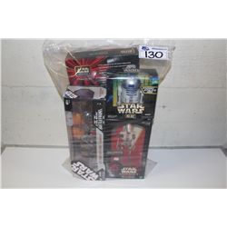 ASSORTED STAR WARS, NEW IN BOX TOYS