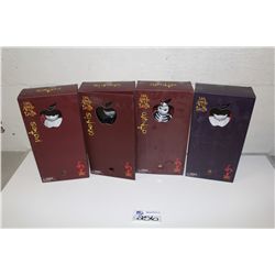 4- LITTLE APPLE DOLLS, NEW IN BOX