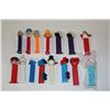 Image 1 : 15 UNCOMMON AND RARE LOOSE PEZ DISPENSERS