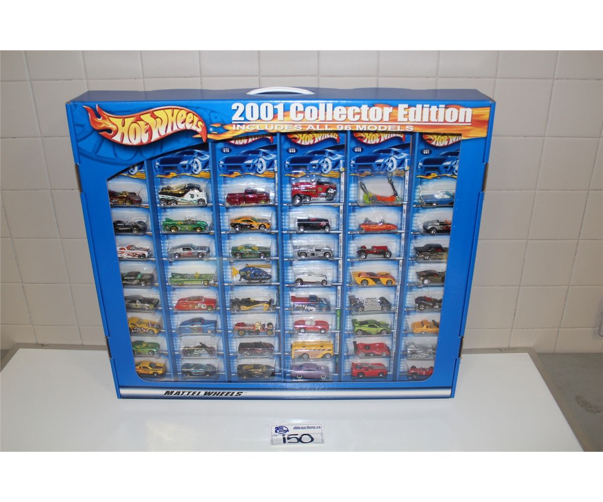 HOT WHEELS- 2001 COLLECTOR EDITION, INCLUDES ALL 96 MODELS. (ONE SET ...