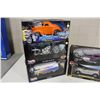Image 2 : 5-HOT  WHEELS 1:18 SCALE DIECAST, NEW IN BOX INCLUDING: '41 WILLYS COUPE, HARLEY DAVIDSON DYNA WIDE