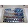 Image 3 : HOT WHEELS RUBBERMAID CONTAINING 111 MINT ON BOARD FROM 2005 INCLUDING ASPHALT JUNGLE, RED LINE