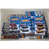 Image 3 : HOT WHEELS RUBBERMAID CONTAINING  MINT ON BOARD MAZDA, NISSAN, TOYOTA, LEXUS