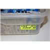 Image 2 : HOT WHEELS RUBBERMAID CONTAINING 110 CARS, MINT ON BOARD