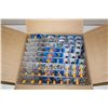 Image 4 : HOT WHEELS FACTORY BOX CONTAINING 70+ MINT ON BOARD CARS INCLUDING: PRONTO CHRYSLER, JEEPSTER  ETC.