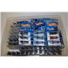 Image 2 : HOT WHEELS RUBBERMAID CONTAINING 100+ MINT ON BOARD ODD BALL SPEEDERS