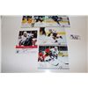 Image 3 : 7 ASSORTED NHL AUTOGRAPHED PORTRAITS INCLUDING: JAROME IGINILA, STEVE SULLIVAN, M.A. FLEURY, TREVOR