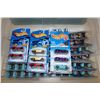 Image 2 : HOT WHEELS RUBBERMAID CONTAINING 80+ '58 CORVETTES, MINT ON BOARD