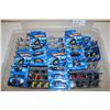 Image 3 : HOT WHEELS RUBBERMAID CONTAINING 90+ 2006 REPAINTS, MINT ON BOARD