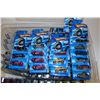 Image 3 : HOT WHEELS RUBBERMAID CONTAINING 100- 2006 REPAINTS, MINT ON BOARD
