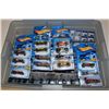 Image 3 : HOT WHEELS RUBBERMAID CONTAINING 108- GROUND FX, LAKESTER, REAL RACERS ETC., MINT ON BOARD