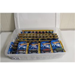 HOT WHEELS RUBBERMAID CONTAINING 100+ MINT ON BOARD 2007 FIRST EDITIONS #1-11