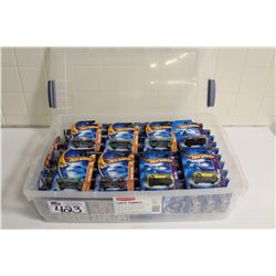 HOT WHEELS RUBBERMAID CONTAINING 100+ MINT ON BOARD 2006 SETS