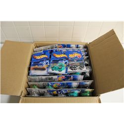 HOT WHEELS FACTORY BOX CONTAINING 48 MINT ON BOARD BIG TRUCKS