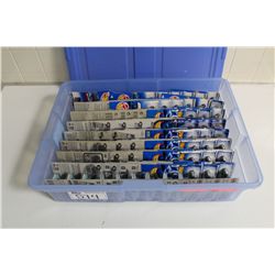 HOT WHEELS RUBBERMAID CONTAINING 80+ MINT ON BOARD GM'S