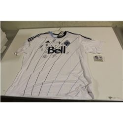 TEAMS SIGNED VANCOUVER WHITE CAPS JERSEY