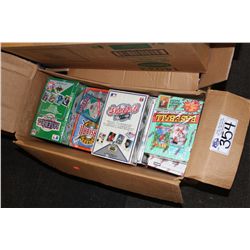 BOX OF ASSORTED 1990'S BASEBALL SEALED BOXES