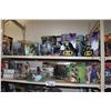 Image 2 : 4 SHELVES OF ASSORTED NEW IN BOX TOYS, FIGURES ETC. HUNDREDS OF DOLLARS IN RETAIL VALUE IN EACH