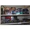 Image 2 : 4 SHELVES OF ASSORTED NEW IN BOX TOYS, FIGURES ETC. HUNDREDS OF DOLLARS IN RETAIL VALUE IN EACH