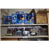Image 2 : 4 SHELVES OF ASSORTED NEW IN BOX TOYS, FIGURES ETC. HUNDREDS OF DOLLARS IN RETAIL VALUE IN EACH
