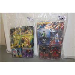 2 BAGS OF ASSORTED DC, NEW IN BOX TOYS