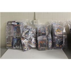 4 BAGS OF ASSORTED NEW IN BOX TOYS, ACTION FIGRUES ETC.