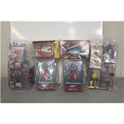 4 BAGS OF ASSORTED NEW IN BOX TOYS, ACTION FIGRUES ETC.