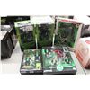 Image 1 : 5 ASSORTED GREEN LANTERN AND GREEN HORNET FIGURES