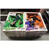 Image 1 : 8 CAPTAIN ACTION ACTION FIGURES- 4 GREEN HORNET AND 4 KATO UNIFORM AND EQUIPMENT, NEW IN BOX