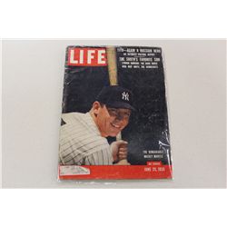 1956 MICKEY MANTLE LIFE MAGAZINE