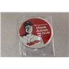 Image 1 : HANK AARON GAME BUTTON "715 CLUB" MISSING BACKING