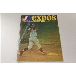1971 MONTREAL EXPOS YEARBOOK
