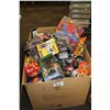 Image 1 : LARGE BOX CONTAINING NEW IN THE BOX TOYS