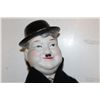 Image 2 : ANTIQUE PORCELAIN DOLL WITH FELT CLOTHING