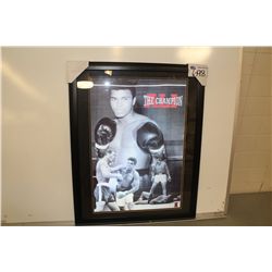 MUHAMMED ALI FRAMED PRINT "THE CHAMPION"