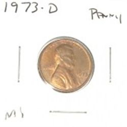 1973-D LINCOLN PENNY *NICE MINT STATE HIGH GRADE*!! PENNY CAME OUT OF SAFE!!
