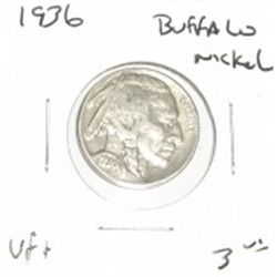1936 BUFFALO NICKEL RED BOOK VALUE IS $3.00+ *NICE EARLY VERY FINE+ GRADE*!! NICKEL CAME OUT OF SAFE