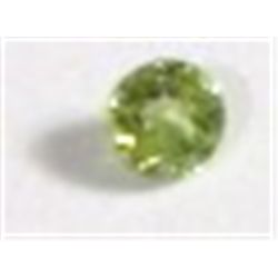 .40 CARAT PERIDOT *BEAUTIFUL ROUND CUT & FACETED GEM*!! GEM CAME OUT OF SAFE!!