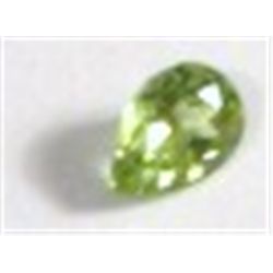 .70 CARAT PERIDOT *BEAUTIFUL TEAR DROP CUT & FACETED GEM*!! GEM CAME OUT OF SAFE!!