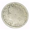 Image 1 : 1903 LIBERTY HEAD NICKEL RED BOOK VALUE IS $2.00+ *NICE EARLY GOOD GRADE*!! NICKEL CAME OUT OF SAFE!