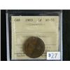 Image 1 : Canada - 1 Cent - 1903 - ICCS - AU-55