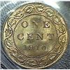 Image 1 : Canada - 1 Cent - 1910 - Red & Brown - ICCS - MS-64