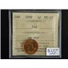 Image 1 : Canada - 1 Cent - 1958 - RED - ICCS - MS-65