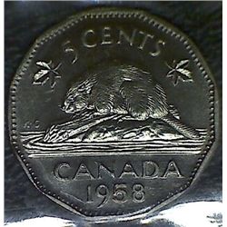 Canada - 5 Cents - 1958 - ICCS - PL-66