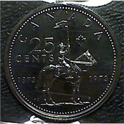 Canada - 25 Cents - 1973 - Large Bust - ICCS - PL-65